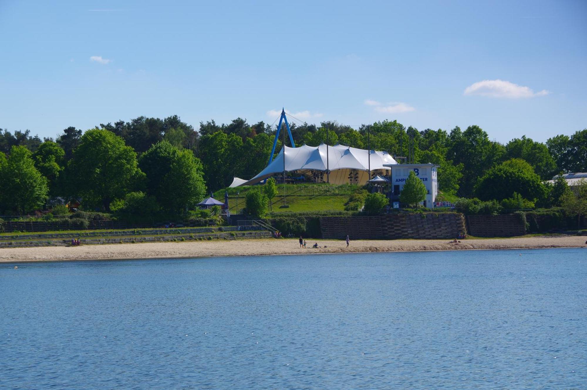 Seeliebe Mit Sauna Und Nur 50 Mtr. Bis Zum Strand Senftenberg Kültér fotó